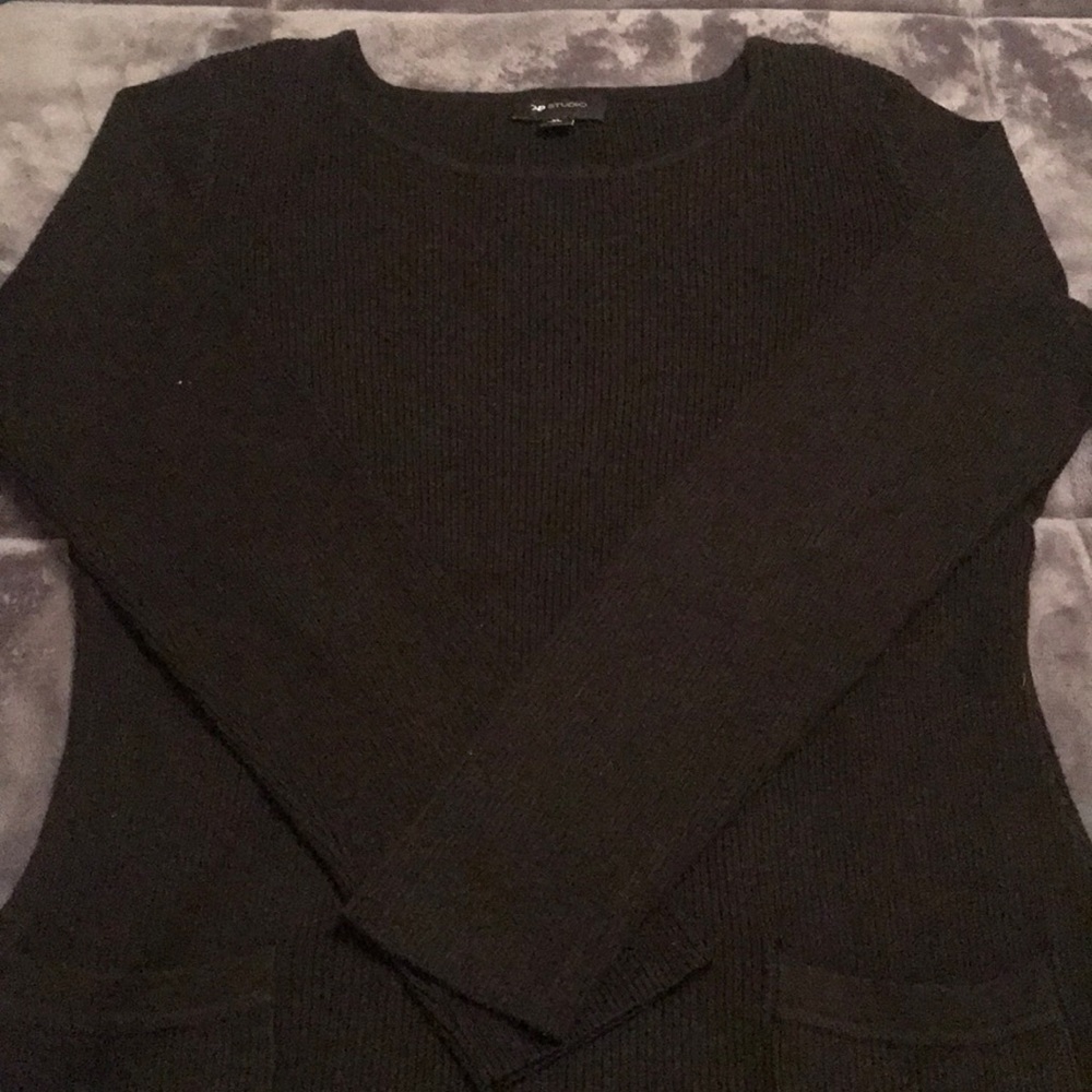 AB studio black sweater